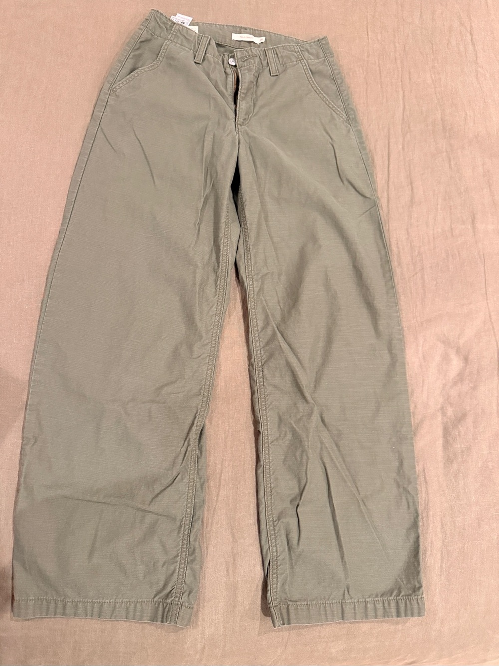 Levi’s ’90s Straight Olive Green Utility Pants W26 L30